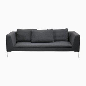 Charles 3-Sitzer Sofa, Antonio Citterio für B&B Italia / C&B Italia zugeschrieben