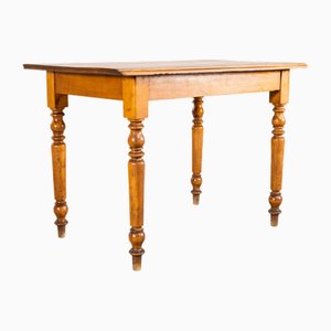 Mesa de comedor rectangular con patas, años 50