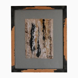 Wanda Davanzo, Composizione, 1997, Tecnica mista su carta