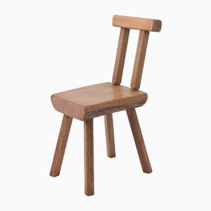 Brutalist Chair from Mobichalet, 1950s