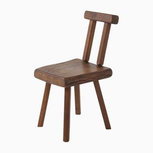 Brutalist Chair from Mobichalet, 1950s