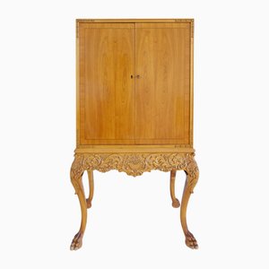 Mueble Mid-Century moderno de olmo hecho a mano, Suecia, años 40