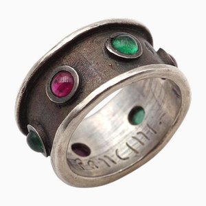 Archaeology Revival Band Ring