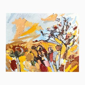 Paul Wadsworth, inicio de otoño, pintura al óleo, 2025