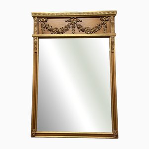 Miroir Style Regency en Bois Doré