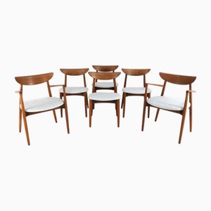 Chairs by Harry Østergaard for Randers Møbelfabrik, 1960s, Set of 6