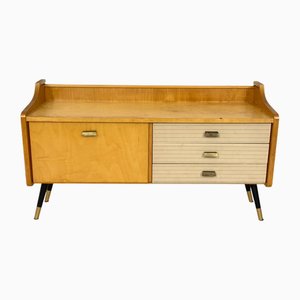 Mid-Century Lowboard with Drawers