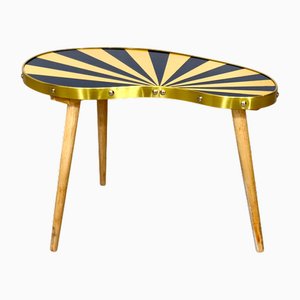 Table d'Appoint ou Support pour Plante Mid-Century en Forme de Rein