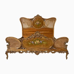 Louis XV Style Bed in Wood