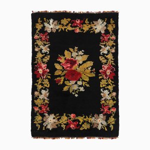 Tulu vintage, Turchia, con motivo a rose in stile Bessarabia