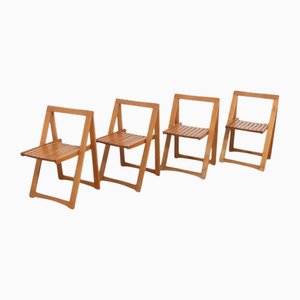 Trieste Chairs by Aldo Jacober for Alberto Bazzani, 1960s, Set of 4