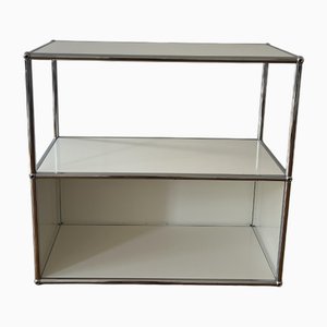 Weißes Modulares Sideboard von Fritz Haller & Paul Schärer für USM Haller, Schweiz, 2000er