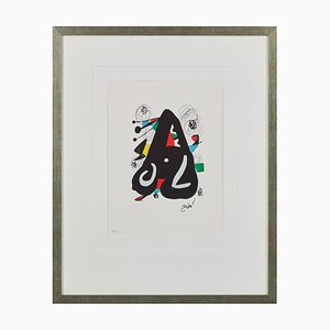 Joan Miró, La Mélodie Acide, Planche IX, 1980, Lithograph