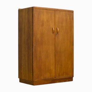 Art Deco Oak Compact Wardrobe from Austinsuite, 1950s