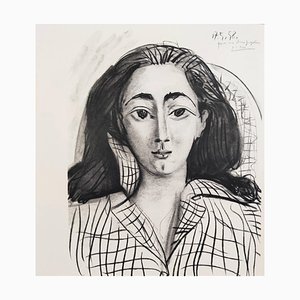 Pablo Picasso, Jacqueline, 1964, Litografia