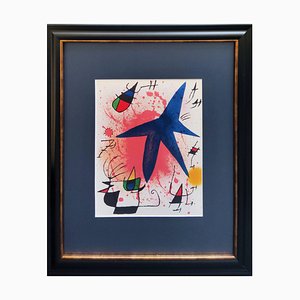 Joan Miró, Litografía original I, 1972, Lithographie