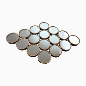 Vintage Wall Mirror, Italy, 1980s