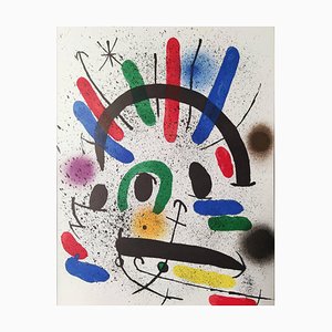 Joan Miró, Litografía original II, 1972, Litografia