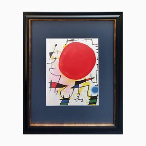 Joan Miró, Litografía original III, 1972, Lithographie