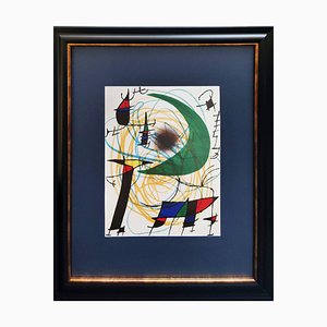 Joan Miró, Litografía original V, 1972, Litografia