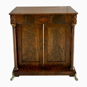 Antiker Regency Chiffonier Schrank aus Mahagoni, 1820er