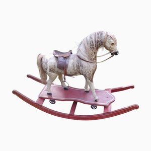 Antique Biedermeier Rocking Horse