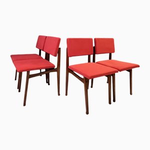 Sedie Luisella di Franco Albini per Poggi, anni '60, set di 4