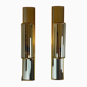 Applique a specchio di Deknudt, anni '80, set di 2