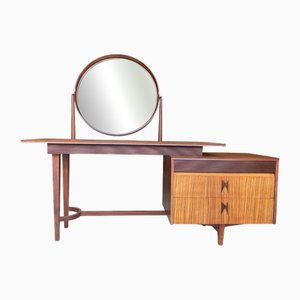 Mid-Century Frisiertisch & Hocker von Elliots of Newbury, 2er Set