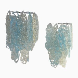 Lámparas de pared esculturales de Vistosi. Juego de 2