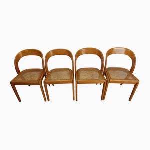 Gondola Chairs from Baumann, 1980s, Set of 4