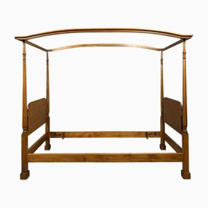 Wood Canopy Bed from Smith & Watson Mint, New York, USA, 1950s