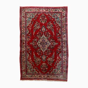 Handgefertigter Vintage Persischer Malayer Teppich, 1950er