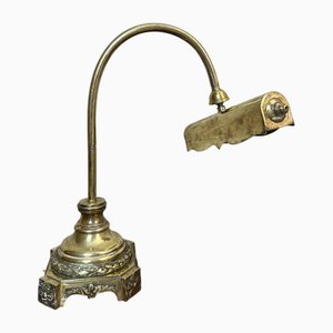 Brass Desk Lamp, 1900s