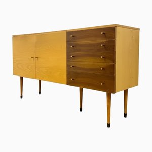 Cajonera Mid-Century estilo Bruselas de Jitona, Checoslovaquia, años 60