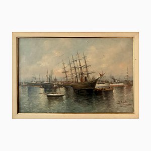 Puerto de Colonia, 1905, óleo sobre lienzo