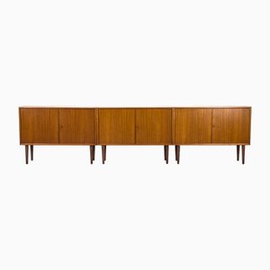 Mid-Century Teak Sideboards from WK Möbel, 1960s, Set of 3