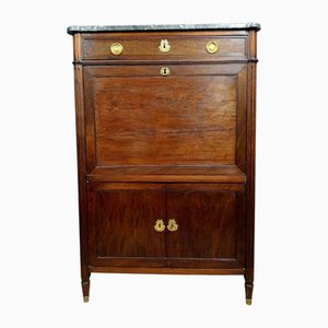 Parisian Louis XVI Secretary in Mahogany, 1760s