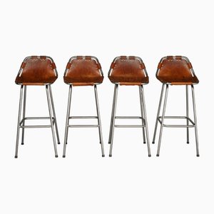 Sgabelli da bar attribuiti a Dal Vera per Charlotte Perriand, anni '60, set di 4