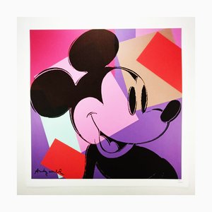 Andy Warhol, Topolino, anni '80, Litografia