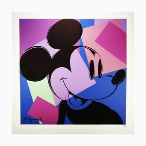 Andy Warhol, Mickey Mouse, 1980er, Lithographie
