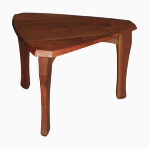 Anthroposophical Organic Coffee Table in Walnut, 1950s