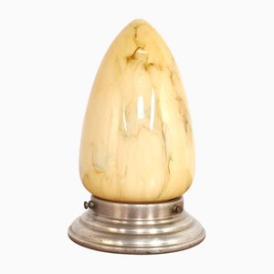 Lampada da soffitto Art Deco vintage, anni '30