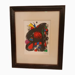 Joan Miró. Lithographie IV, 1981, Druck, Gerahmt