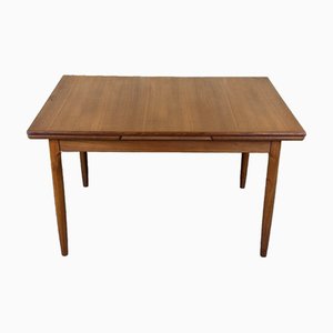 Moderner dänischer Esstisch aus Teak, 1960er-1970er
