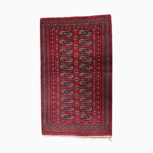 Tappeto Bukhara vintage fatto a mano, anni '60