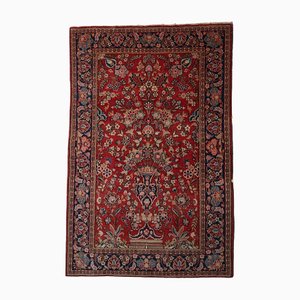 Tapis Kashan Antique Fait Main, Perse, 1910s