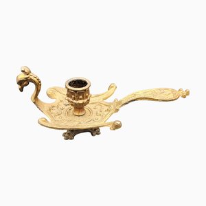 Antique Dragon-Shaped Candlestick, 1900s