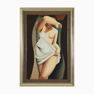 Tamara de Lempicka, La modella nuda, 1957 / 1996, Serigrafia