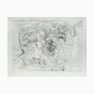 Pablo Picasso, La Grande Corrida con Nudo, 1934, Acquaforte